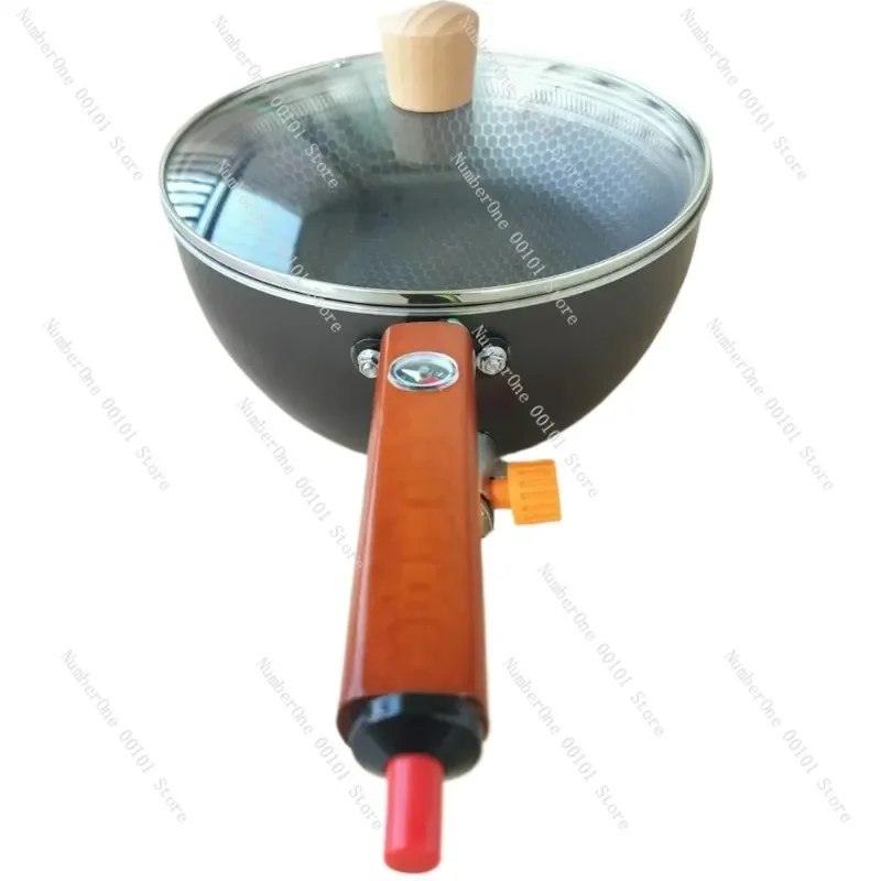 Outdoor camping special pot, honeycomb non-stick pan 316 stainless steel