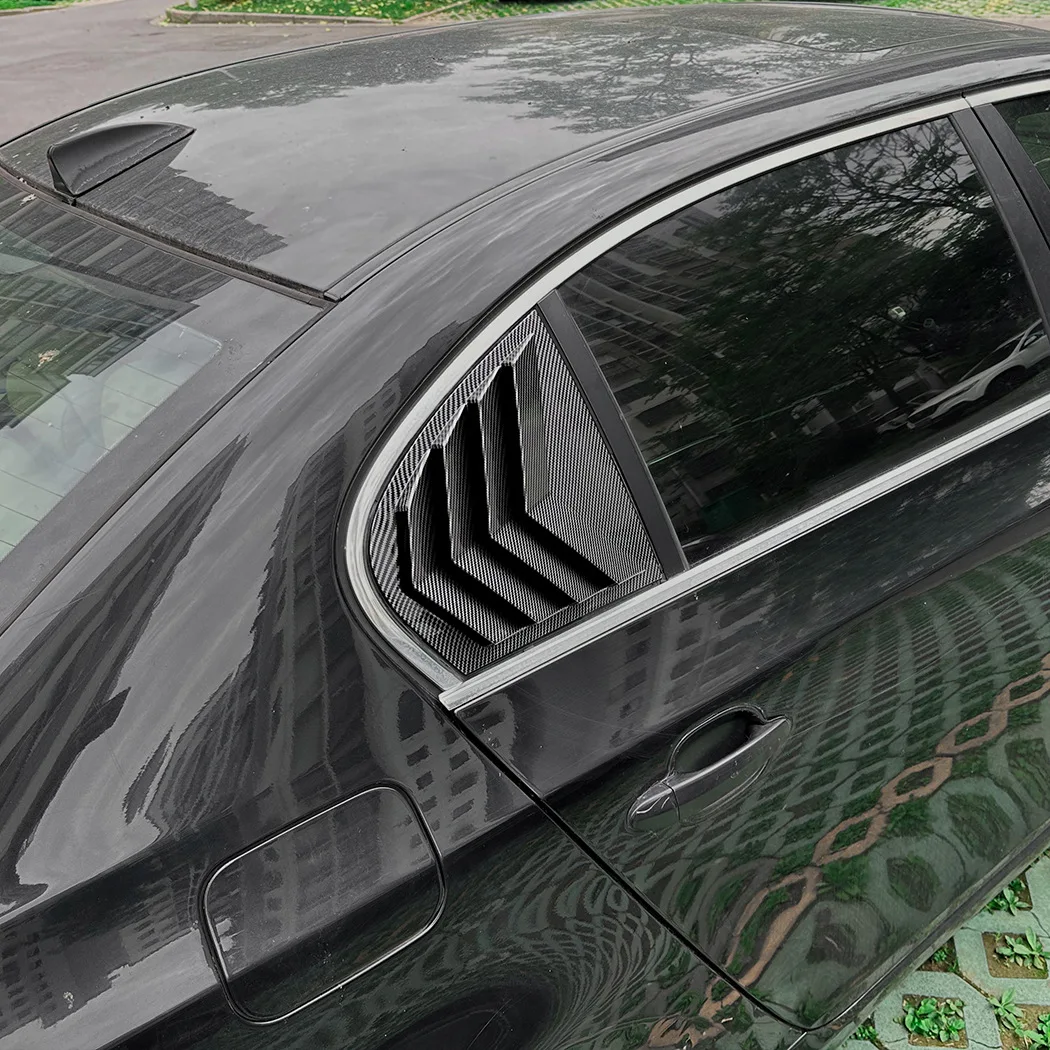 

Подходит для BMW 5 серии E60 2004-2010, украшение жалюзи заднего стекла, наклейка, модификация