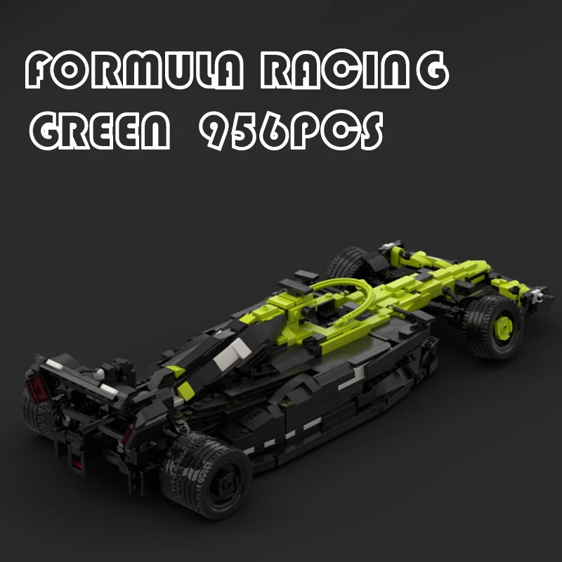 크리 에이 티브 새로운 DIY 포뮬러 레이싱 빌딩 블록 조립 모델 고품질 입자 호환 벽돌 생일 어린이 성인 선물