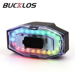 New Bicycle USB Rechargeable Tail Light High Light LED Bike Taillight MTB Night Ringding Warning Lamp Cycling Rear Lights