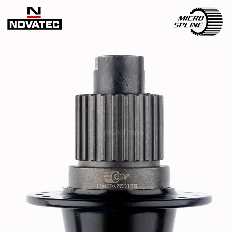 NOVATEC Micro Spline Hub 32 Holes MTB MS Cubes Axle Boost 12 Speed Mountain Bike Hubs for Shimano M6100 M7100 M8100 12S Bicycle