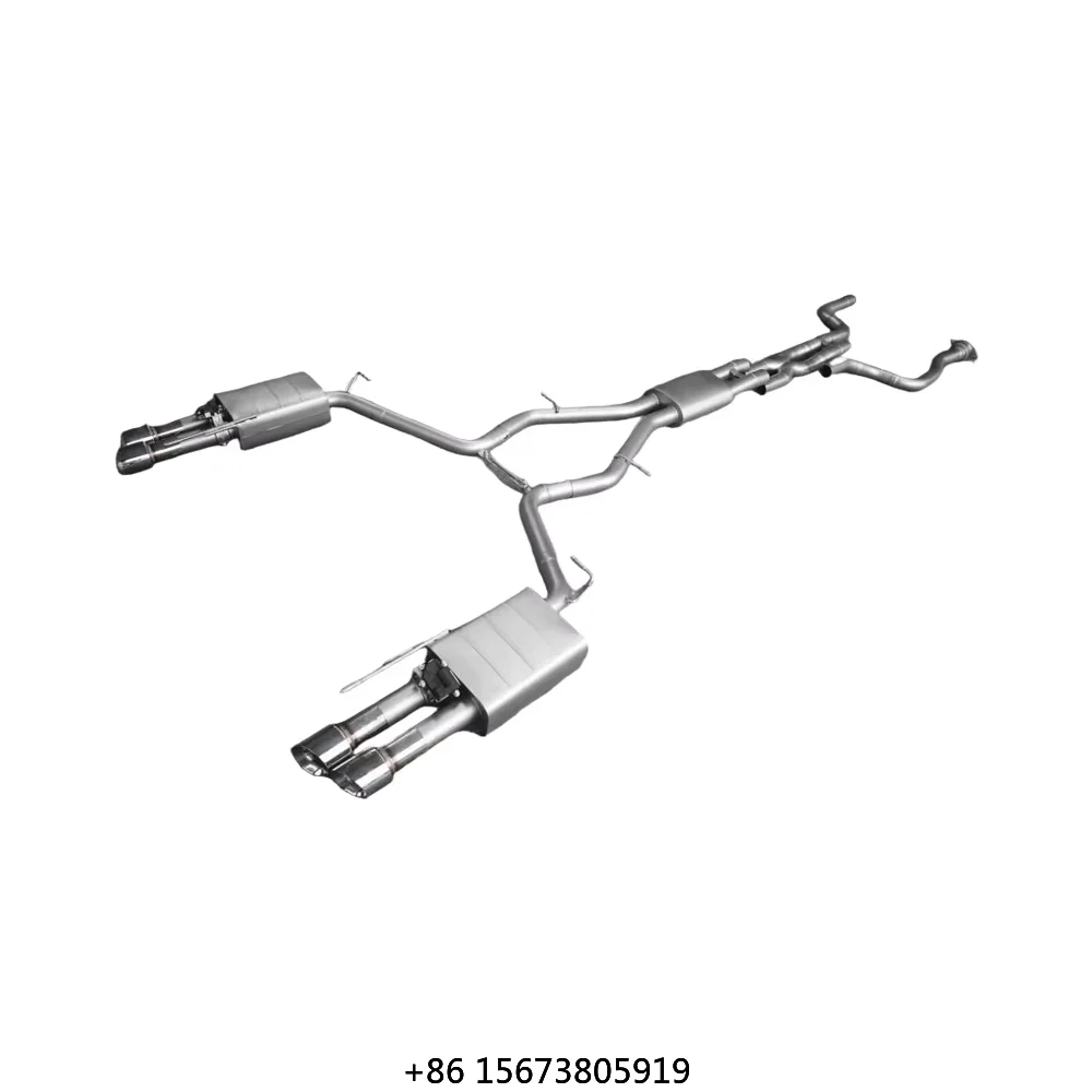 

Stainless Steel Valvetronic Catback Exhaust for CT6 2.0T Valved Catback Axleback With Remote ControlCustomed