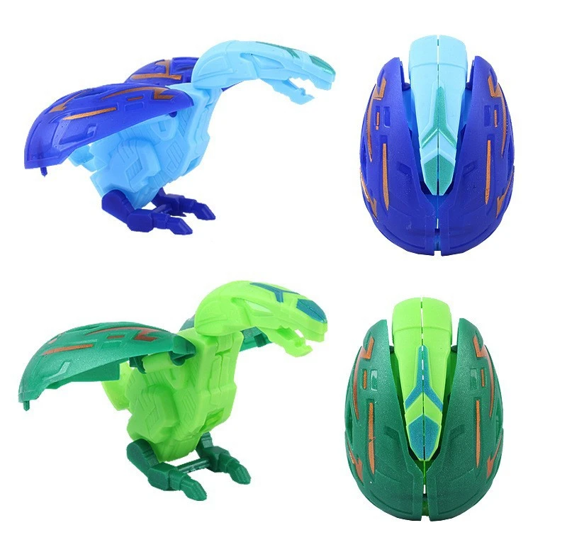 Juguete de Huevo de Dinosaurio Transformable 2 en 1, Figura de Acción de Dinosaurio que se Transforma, Huevo Sorpresa para Niños, Recuerdos de Fiesta (1/3/5 Piezas)