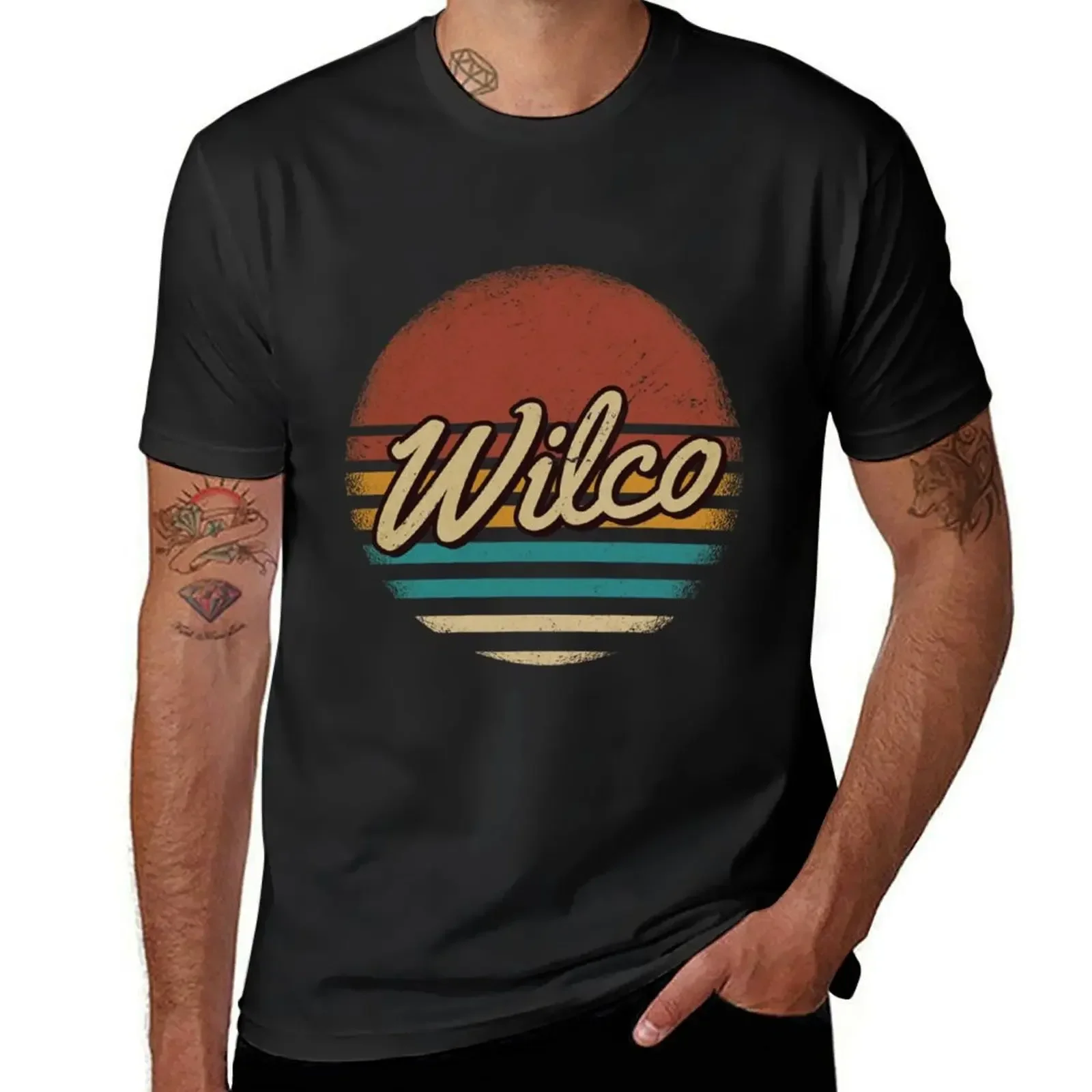 Wilco T-Shirt vintage plus size tops mens graphic t-shirts anime