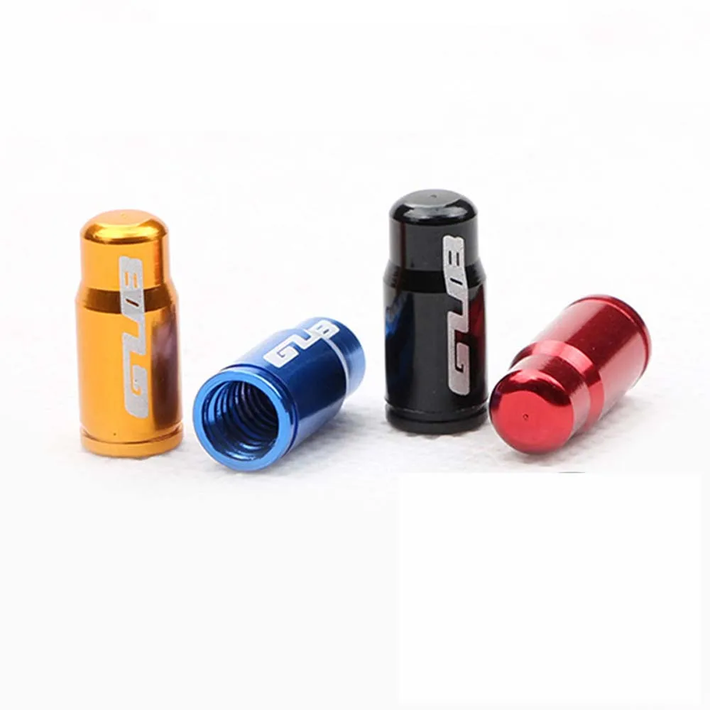 MTB Vacuum Bicycle Accessories Tire Valve Protector Aluminum Bike Tire Caps Bicycle Tire Valve Cap Schrader/Presta