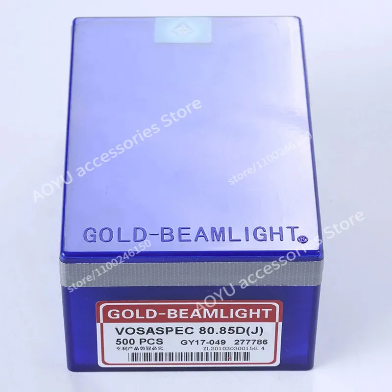 500 Pcs GOLD-BEAMLIGHT VOSASPEC 80.85D(J) Needles 12G For SHIMA SEIKI Chinese Knitting Machines