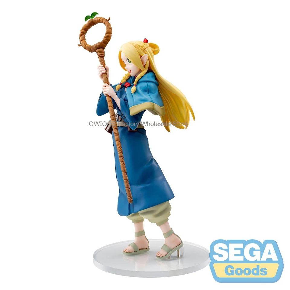 Original Genuine SEGA Luminasta Delicious In Dungeon 17cm Marsilla Marushiru PVC  Girls Collection Model Toys Wholesale QWIOOE