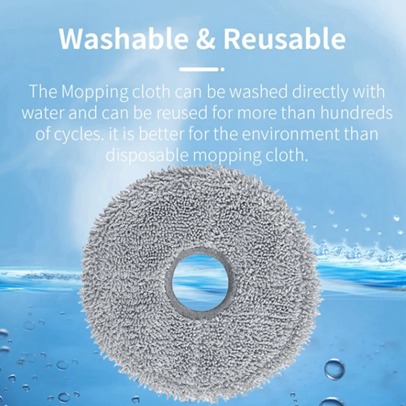 掃除機交換用アクセサリー,掃除機reame bot,メインサイドブラシ,hpaフィルター,モップクロス,L10 Prime,l10s pro,32個