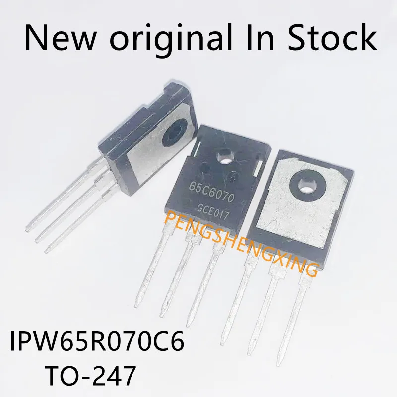 5ชิ้น/ล็อต IPW65R070C6 65C6070 TO-247 650V 53A จุดขายร้อนคุณภาพ100%