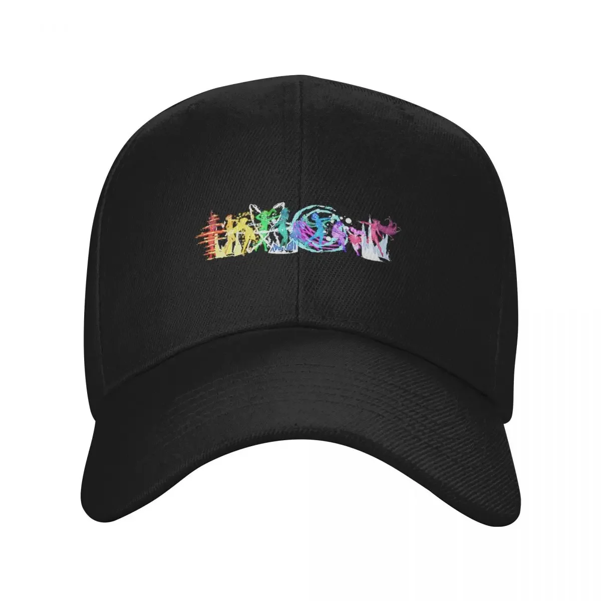 Rainbow Senshi Baseball Cap Anime Hat Rave Caps Women Men's