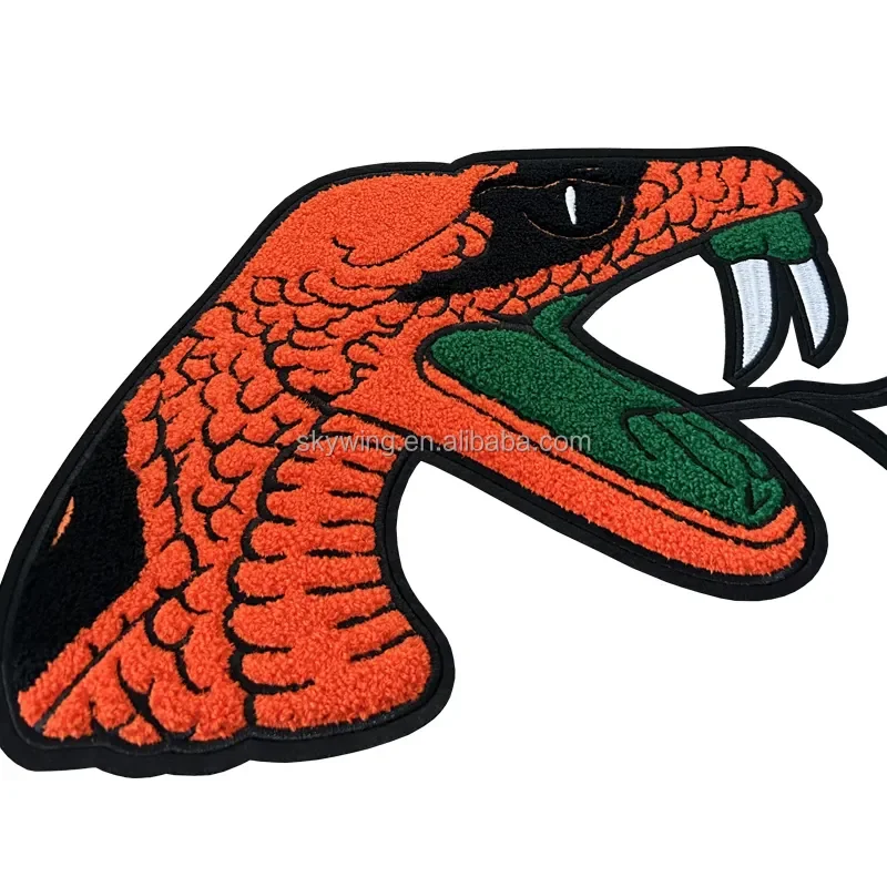 Remendo de chenille Rattler pa - Embroidery University avaliação e preço