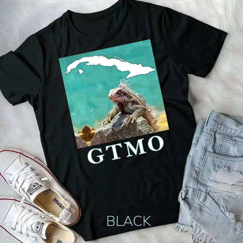 

GTMO Iguana NAS Guantanamo Bay Cuba Unisex T shirt