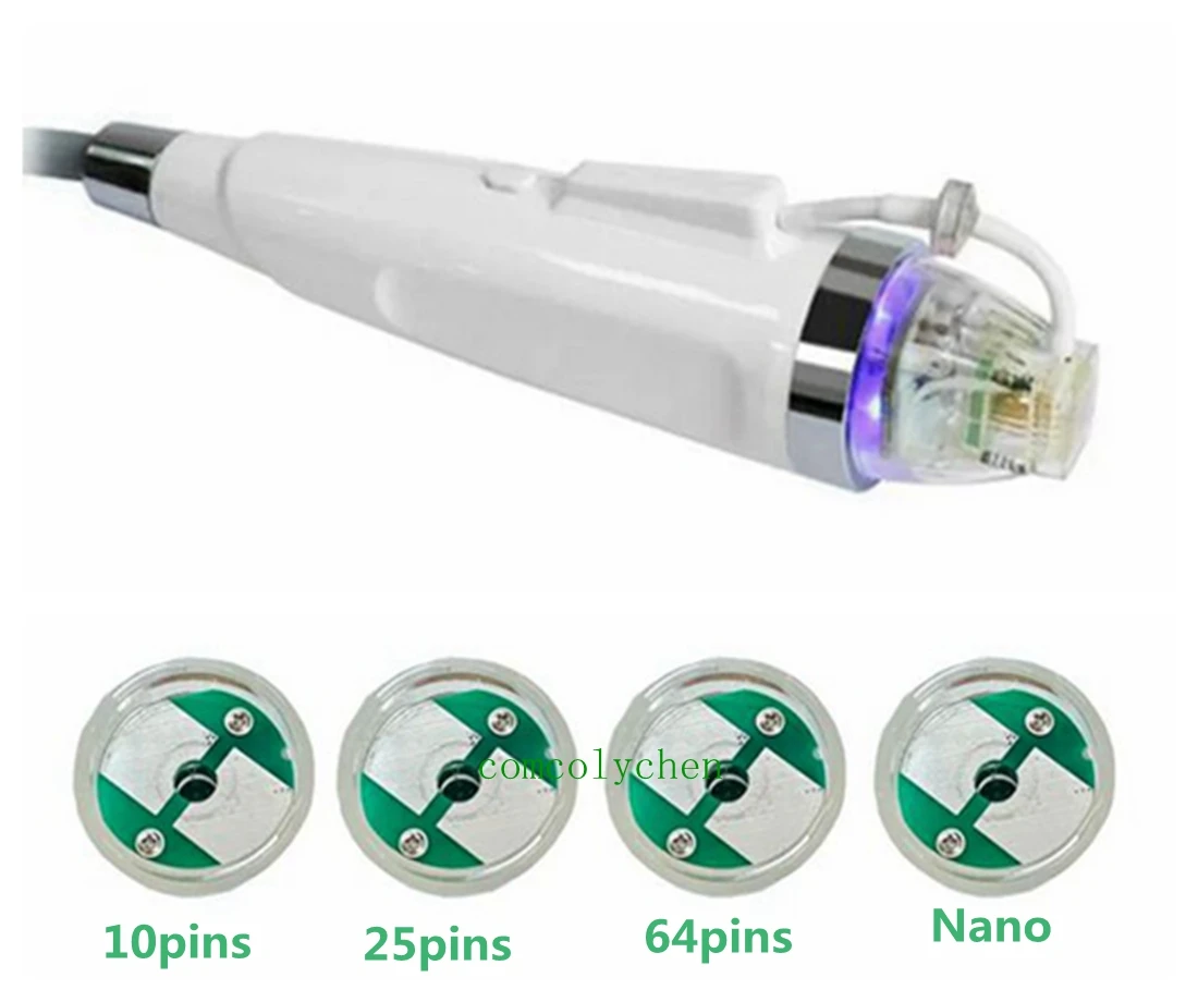 使い捨てフラクショナル RF カートリッジタトゥーゴールドメッキ 10/25/64 ピンナノカートリッジフラクショナル RF アクセサリーアンチストレッチマーク