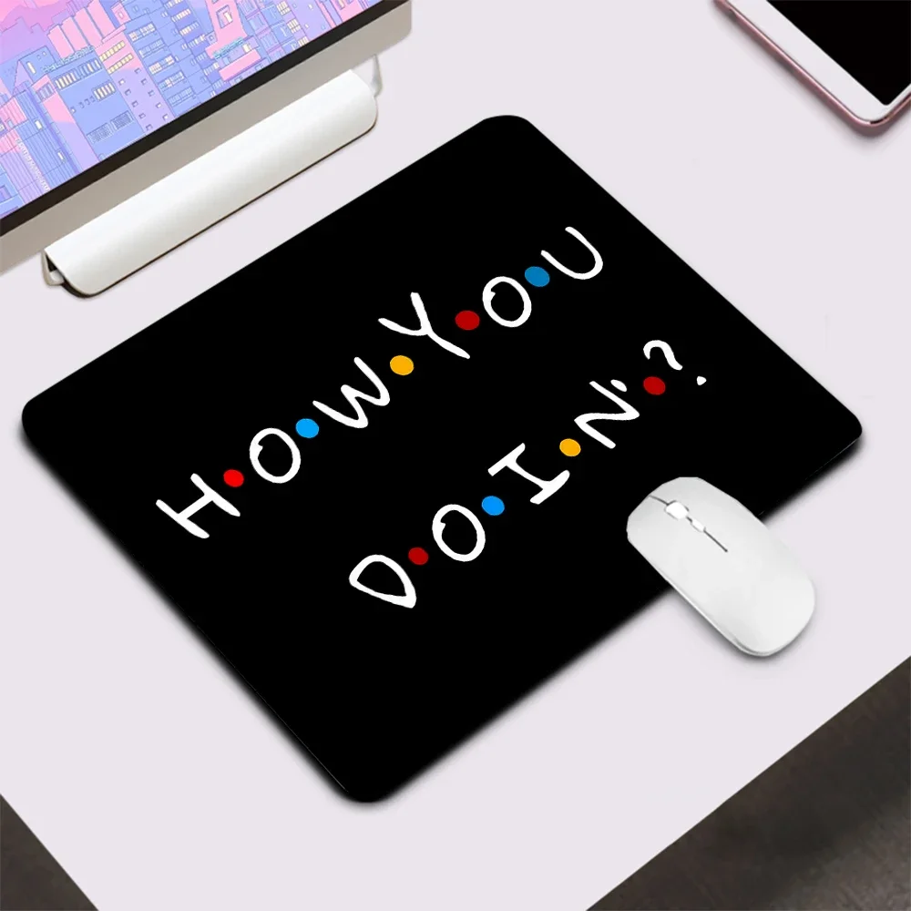 المسلسلات التلفزيونية الأصدقاء يقتبس منصات ماوس الألعاب الصغيرة لوحة المفاتيح لوحة المفاتيح حصيرة مكتبية ألعاب الكمبيوتر ماوس حصيرة XXL محمول Mausemats #3