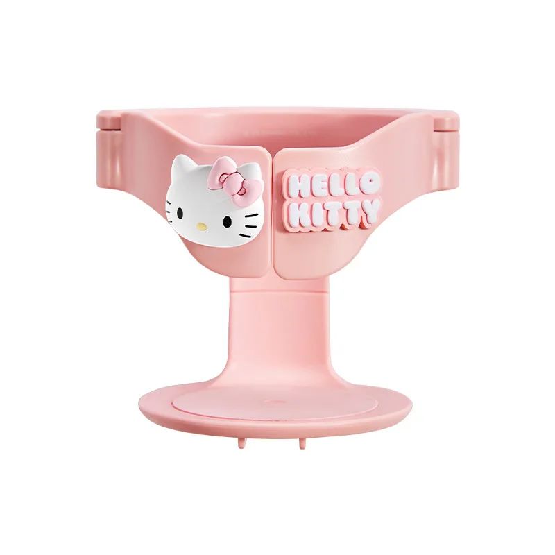 Soporte Universal de Hello Kitty Kawaii para coche, soporte para botella de agua, leche, té, café, regalos