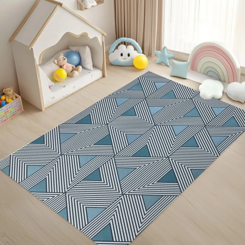Cream Style Carpet Living Room Superior Sense Sofa Coffee Table Blanket Home Decoration Easy Care Bedroom Non-Slip Mat  Area Rug