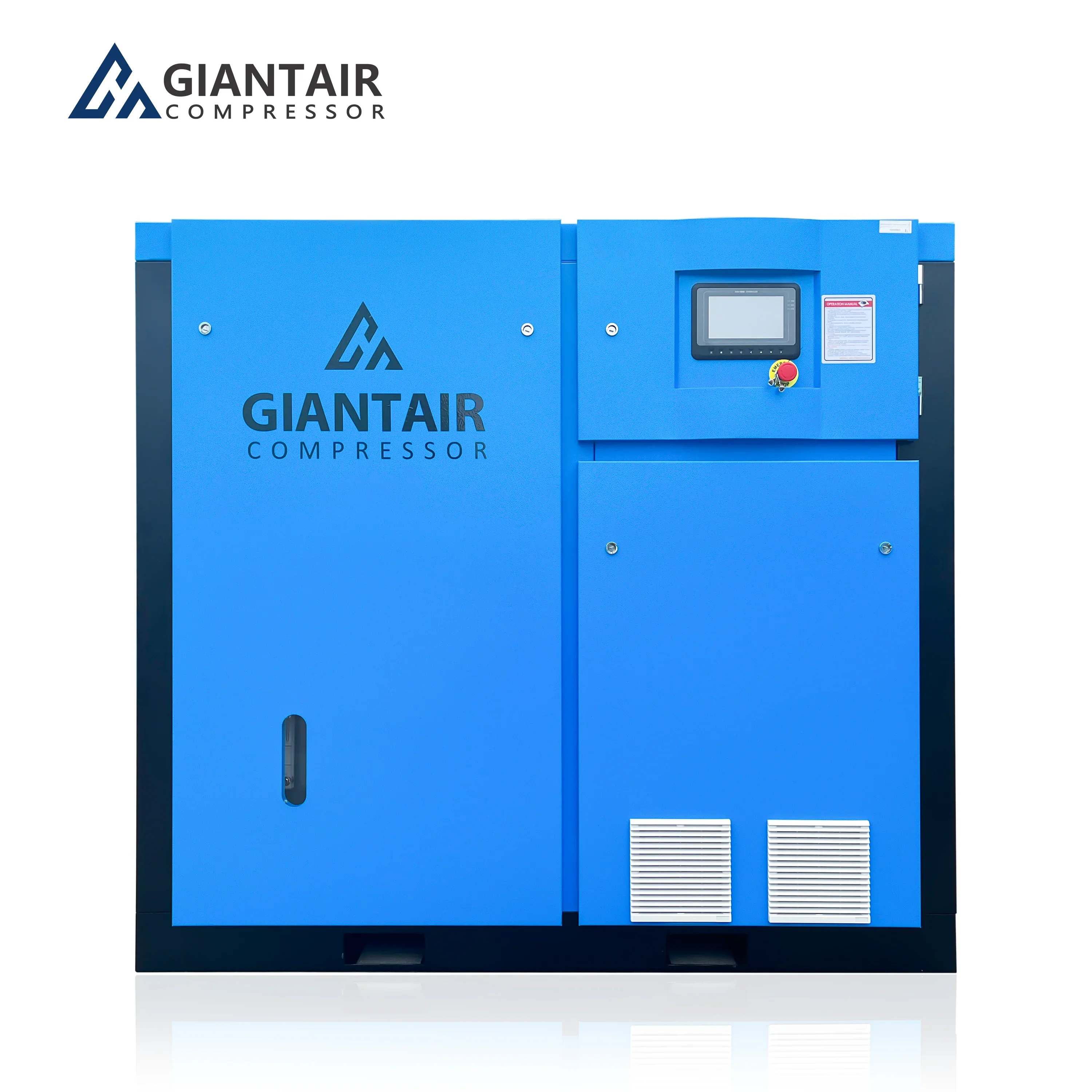 55kw 75hp Energy Saving Screw Air Compressor High Quality Rotary Screw Air Compressor Industrial Compressors