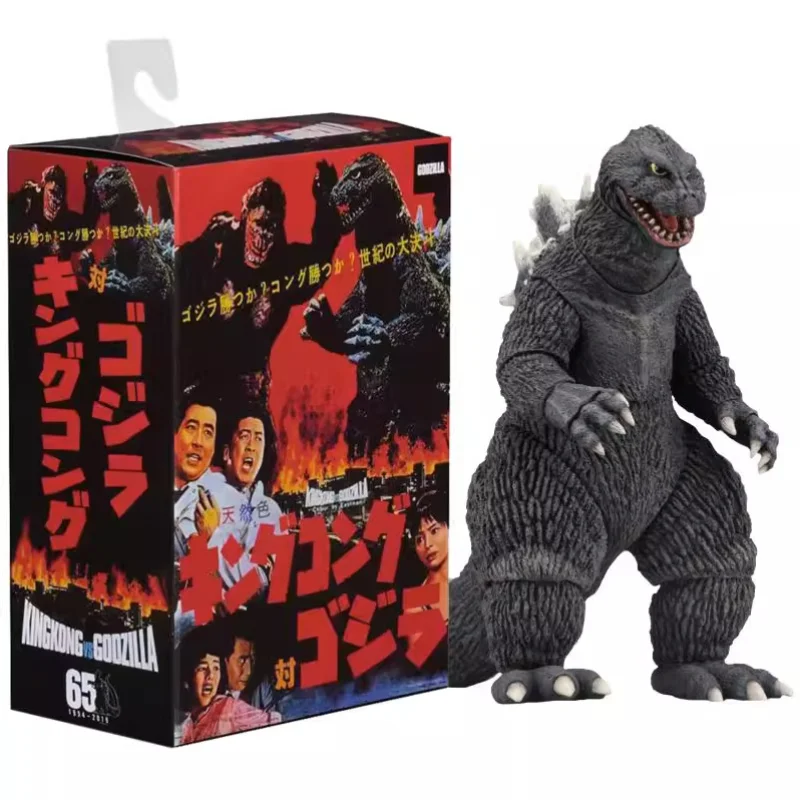 

Экшн-фигурки Godzilla 1962, модель динозавра Годзиллы из ПВХ, статуя, монстры, украшения, куклы, игрушки, собирать подарки в коробке