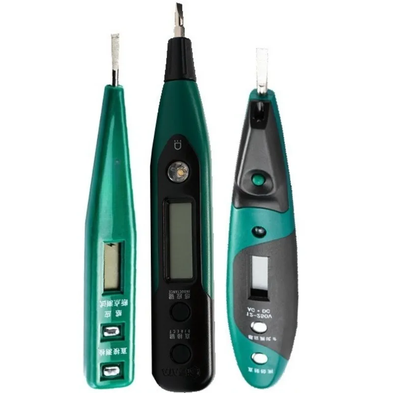 

Electric test pen for electricians, intelligent digital display electric pen for household induction lines