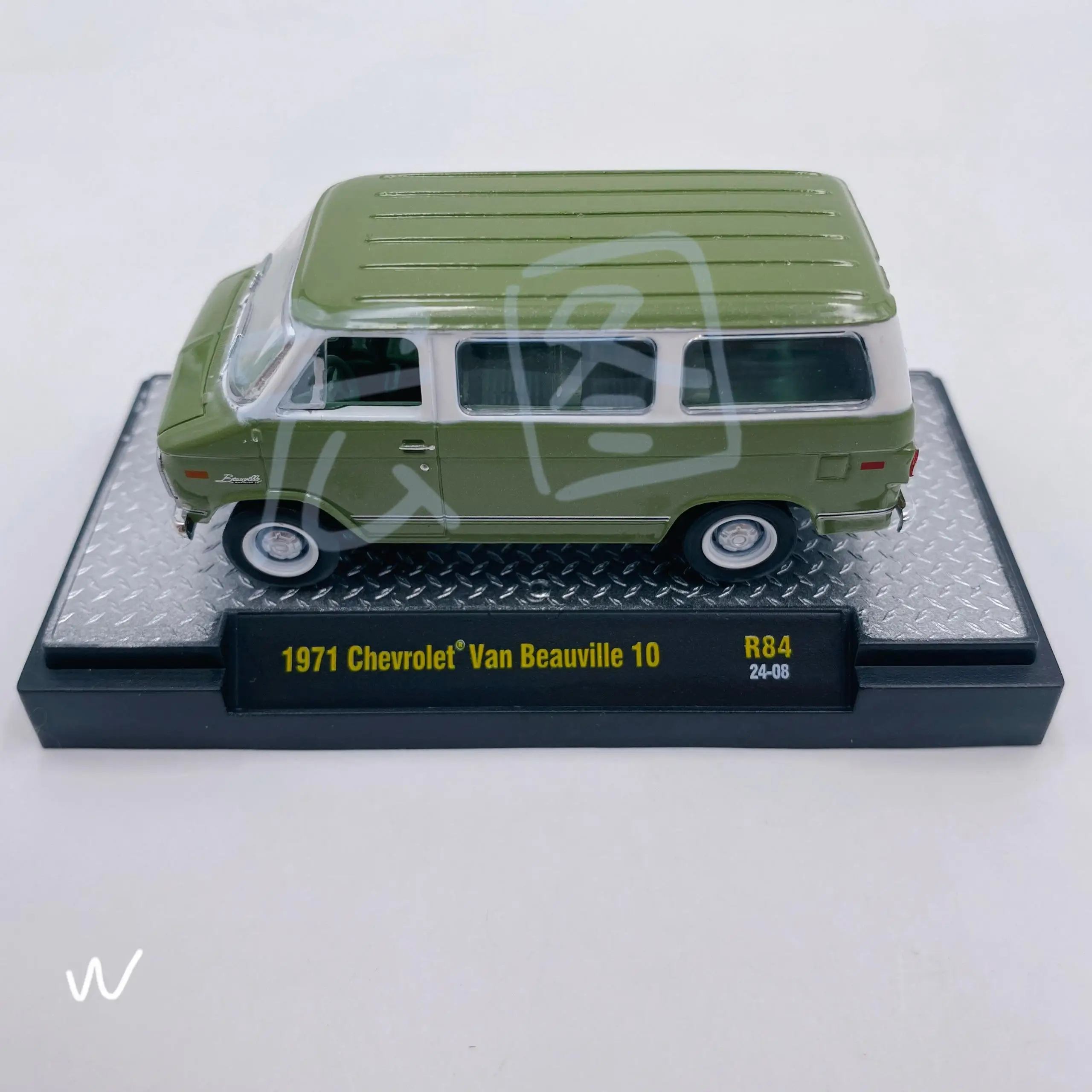 Modèle de voiture Van Beauville, M2 Machines, 1/64, 1971, 10, Jouet