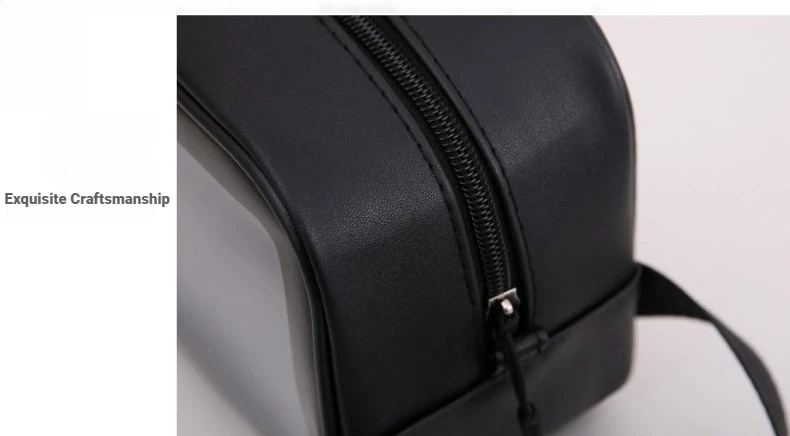 Tragbare transparente Kosmetiktasche für Reisen, große Kapazität, Damen-Schönheits-Make-up-Organizer-Etui – Detail 7