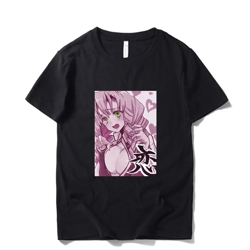 

Demon Slayer Kimetsu no Yaiba Mitsuri Printed Unisex T-Shirts 100% Cotton