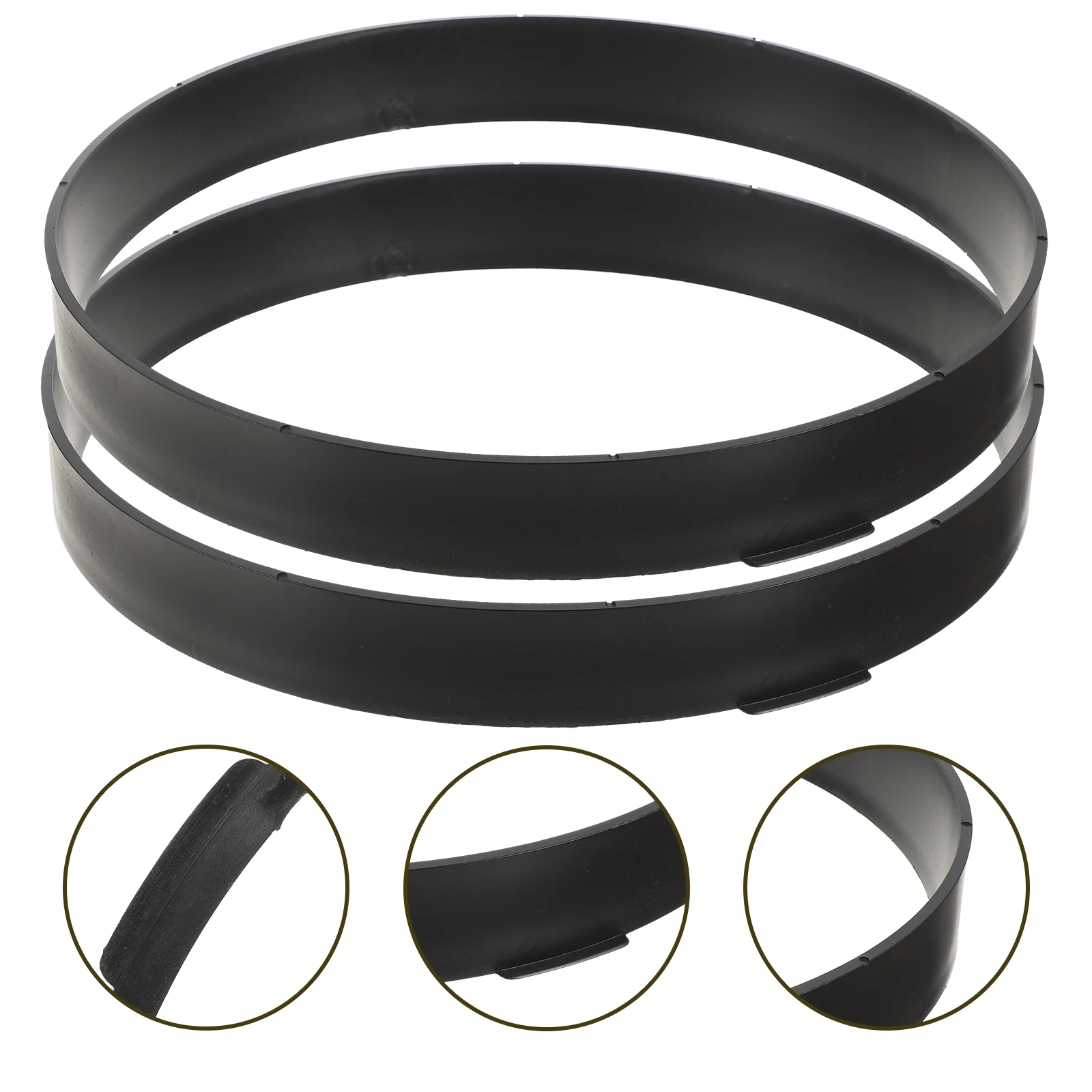 

2 Pcs Paving Mold Gardening Stones Round Paver Pathway Stepping Molds Concrete Flooring Maker Tile Cement Pavement Tool