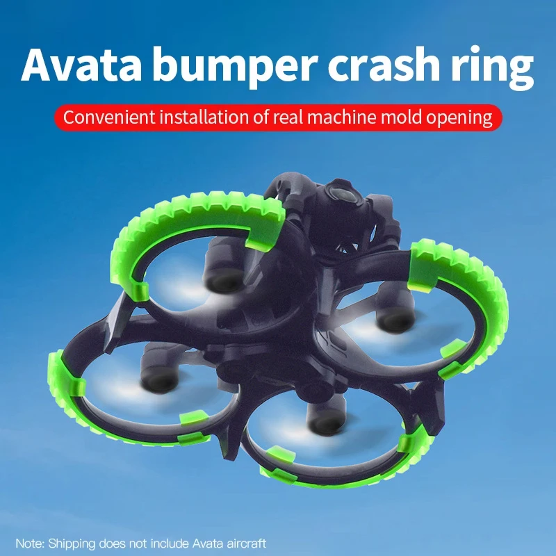 

4PCS Propeller Guard Protection for DJI Avata Anti-Collision Frame Bumper Accessories Lightweight Drone Protector Bumper Rings