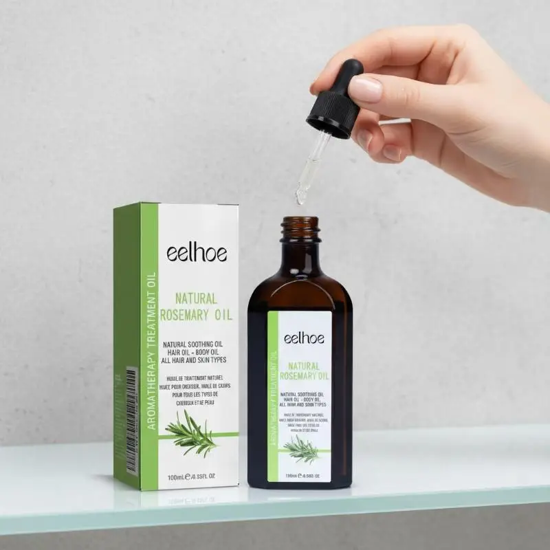 Hair Moisturizing Oil with Rosemary Extract Deep Nourishment Repairs Damaged Hair Suitable for All Hair Types Use