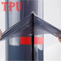 7.5mil TPU PPF transparent car lamp headlight protection wrapped protective car films light black