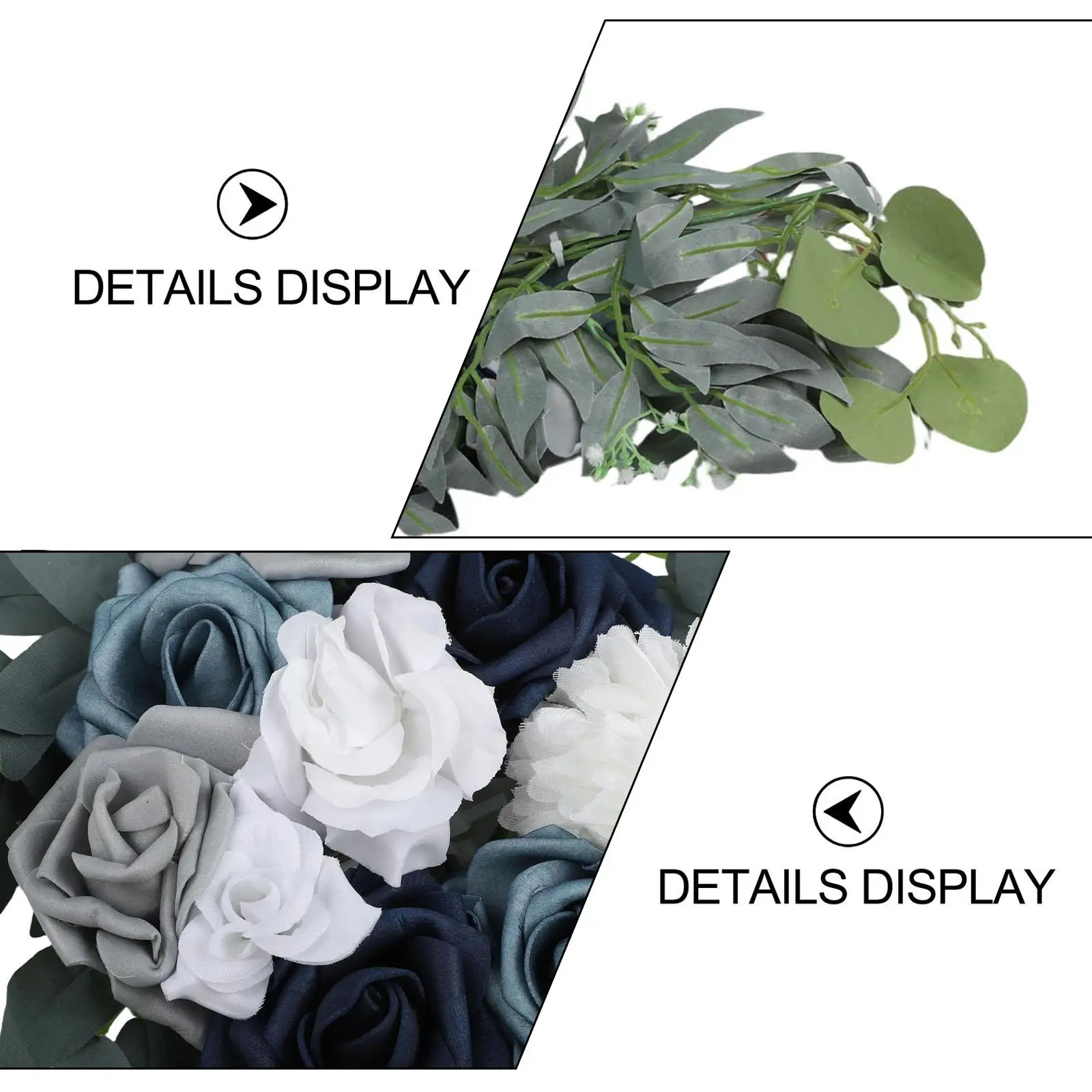 Décorations de cérémonie, arche de mariage, fleurs pour allée, décoration sans arrosage, décorations réutilisables pour dossier de chaise, cérémonie.