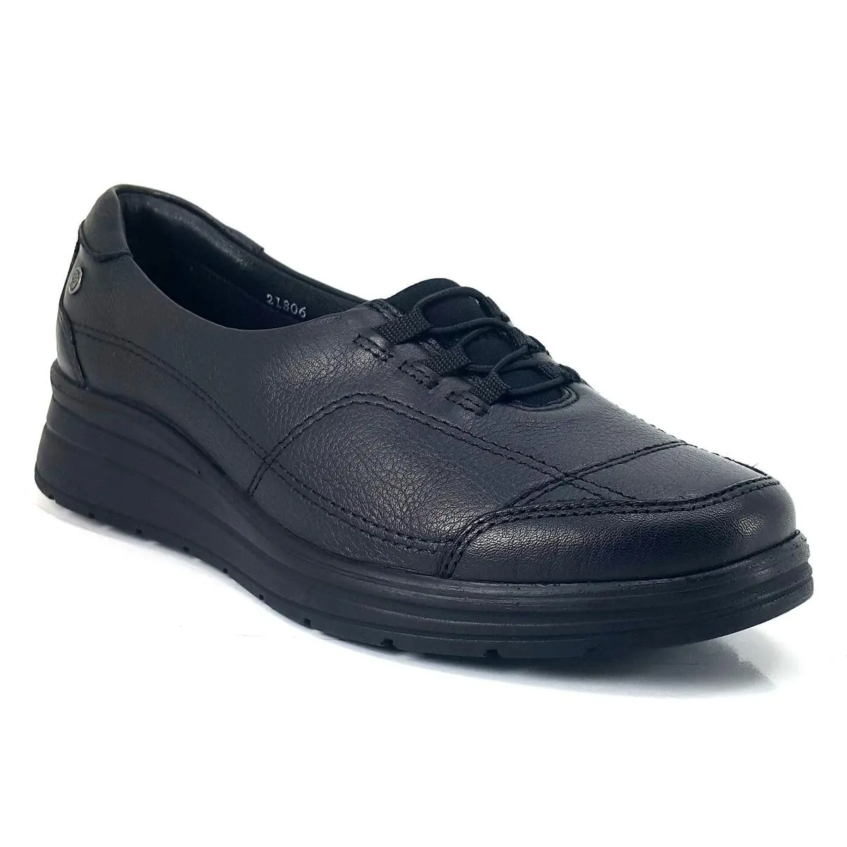 Женские туфли из натуральной кожи Forelli Hefa 24KA, черные повседневные туфли из натуральной кожи, подчеркивающие индивидуальность, сезон 2024