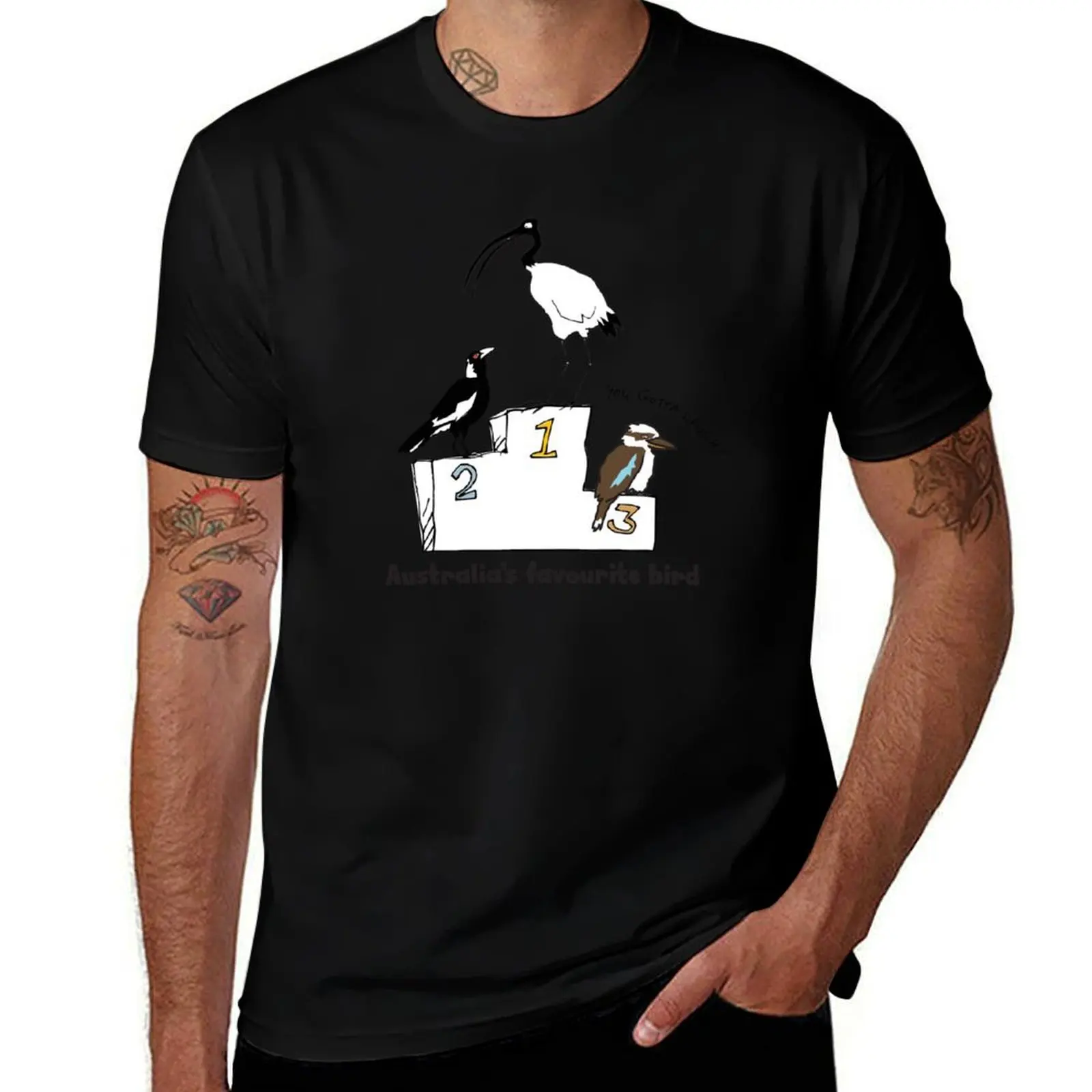 

cotton T-Shirt t man percent man shirt Australia's t t favourite shirt bird men g 100 shirts for for man designer T-Shirt