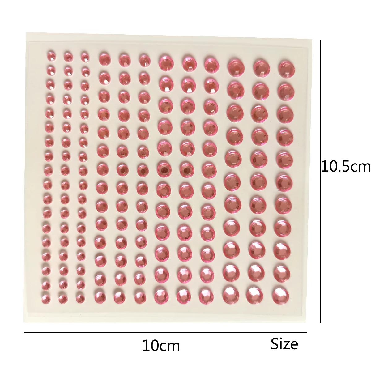 6 Vellen/Lot Muziek Festival Party Gezicht Sieraden Decoratie Strass Kristal DIY Diamant zelfklevende Stickers Oogmake-up