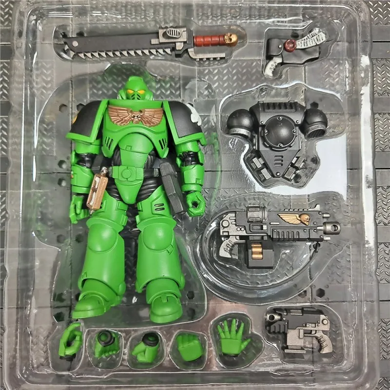 JOYTOY salamandre Intercessors sergent Tsek'gan frère Haecule Eradicators frère Xavak 1/18 figurine Warhammer 40K jouet