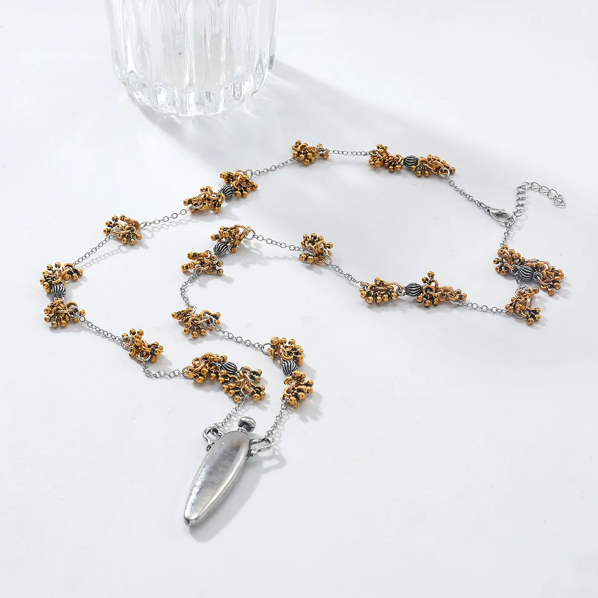 

ZAA Vintage Jewelry Statement Irregular Pendant Necklace Luxury Quality Chains Choker Trendy Woman Holiday Party Accessories