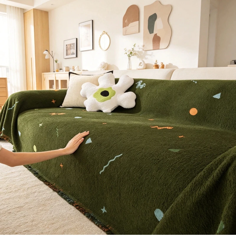 Living room sofa towels suitable for all seasons sofa towels armrests and seats sofa covers for 4 seats