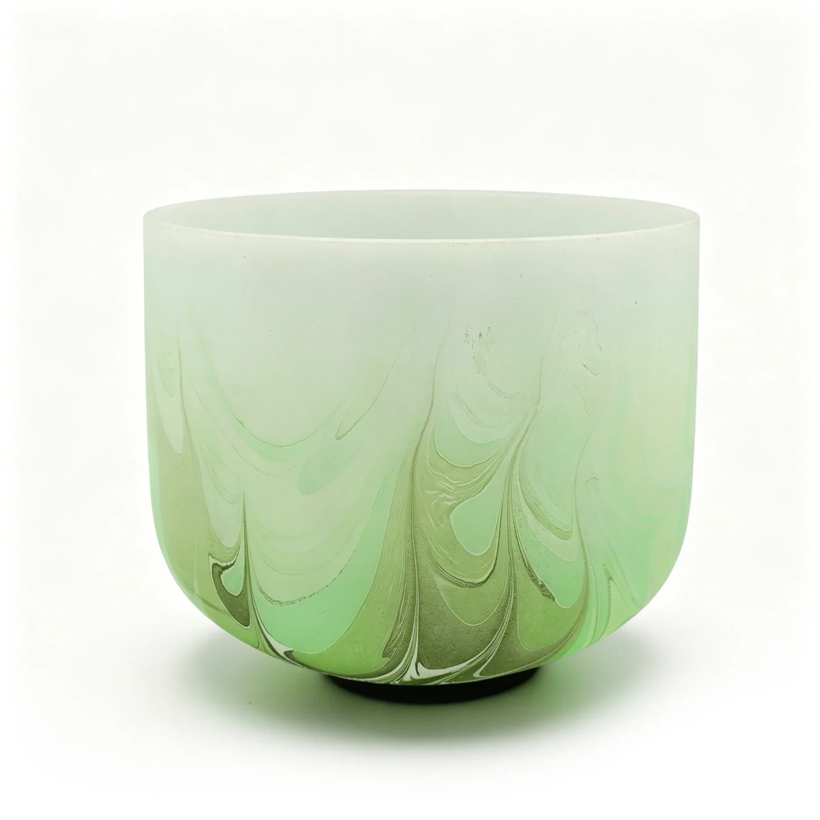 STAR LINKUP Colorful Pattern Hand Painted Frosted Crystal Singing Bowls for Sound Healing and Meditation