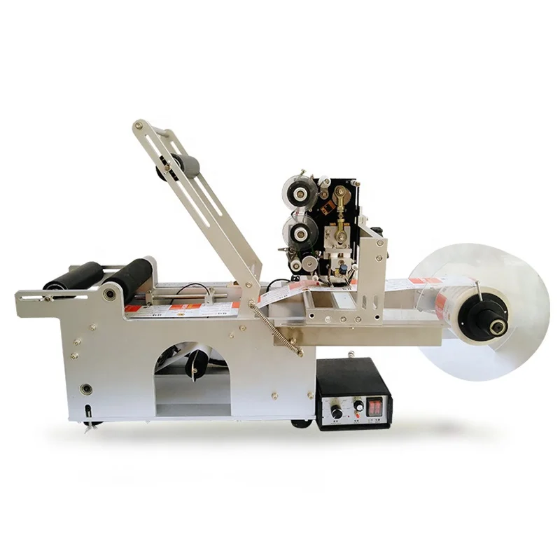 Hot Melt Glue Rolling paper sticker label sticking automatic horizontal labeling machine