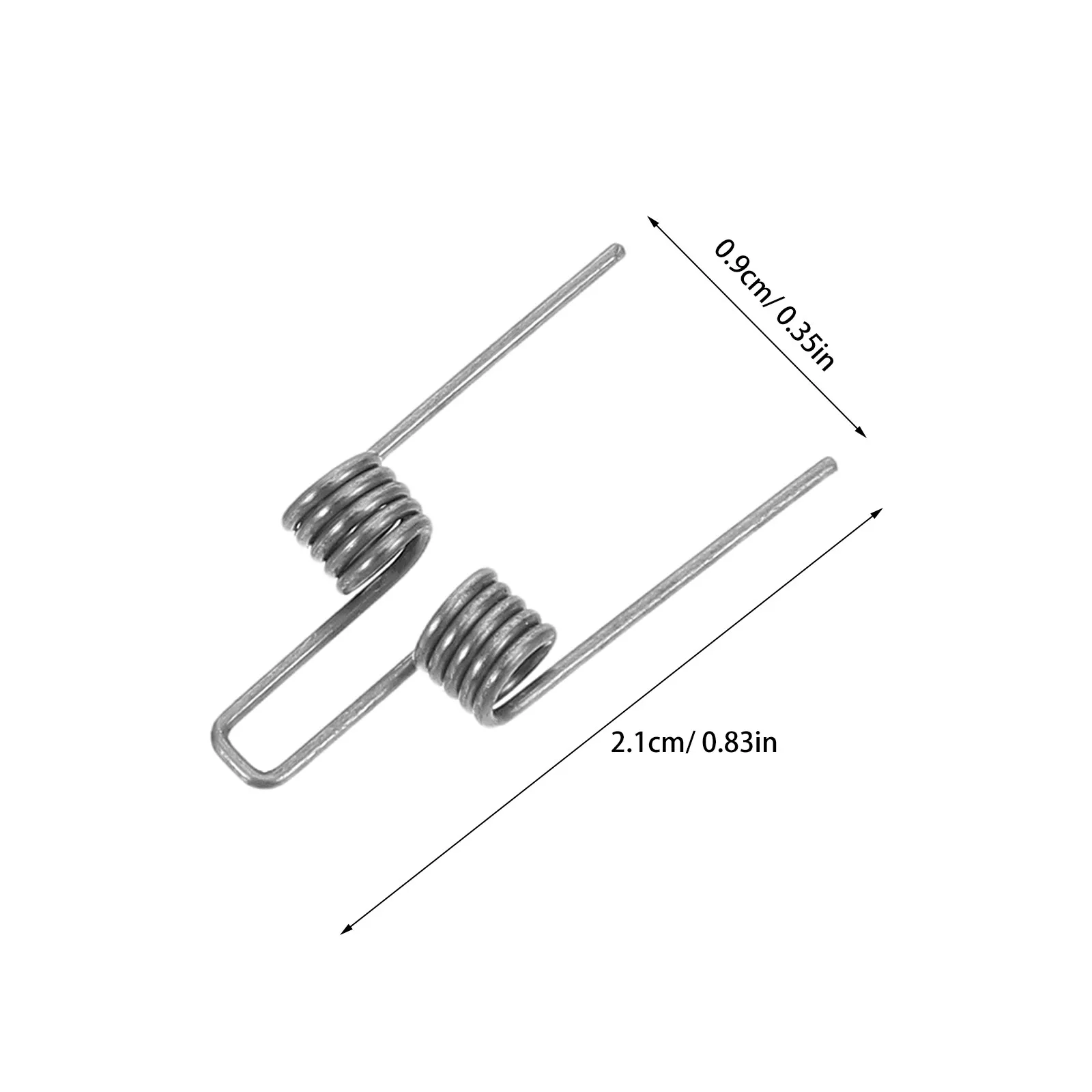 9Pcs Stainless Steel Torsional Spring for Lamp Fixtures, Fans & Light Mounts – Dual-Torsion, High-Elasticity