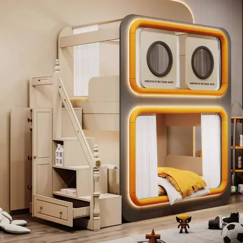 s*-Normal Decoration Kids Beds Expandable Nordic Custom Design Style Kids Bed Girls Single Camas Infantiles Furniture Home