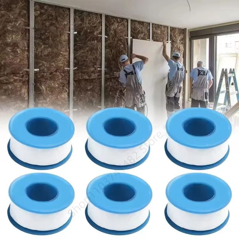 1/5/10Pcs PTFE Water Pipe Tape Oil-free Sealing Tape Fitting Thread Seal Tape White Pipe Thread Seal Raw Material Tape