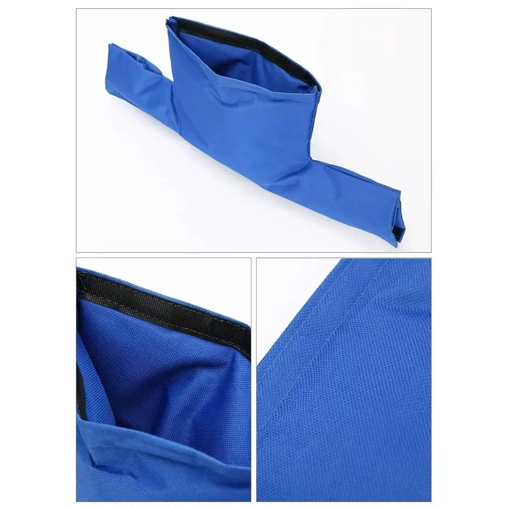 New Double Sided Waterproof Water Meter Insulation Cover Blue Detachable Antifreeze Cover 3 Way Pipe Freeze Protection Outdoor