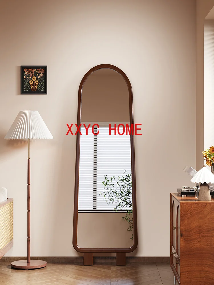 Home -Body Floor  Nordic Style Hallway Wall-Mounted Bedroom Hanging Full-Length Mirror