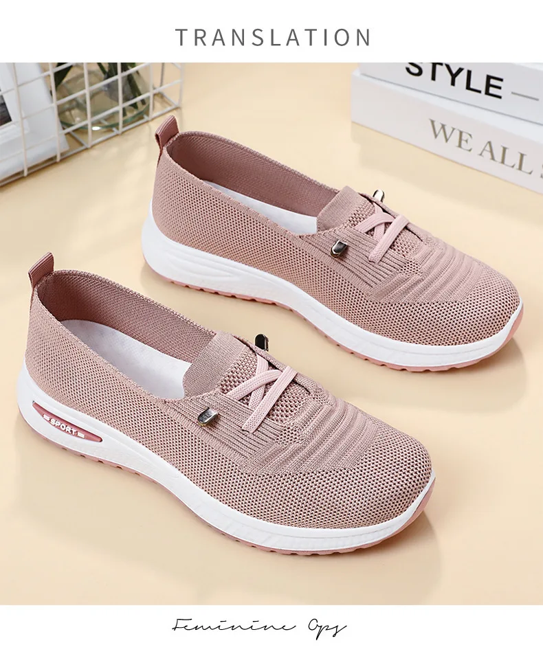 Women's Breathable Summer Sneakers – Lightweight Casual Comfort Shoes S9c1c517297294d2cb745e1aaee1495250