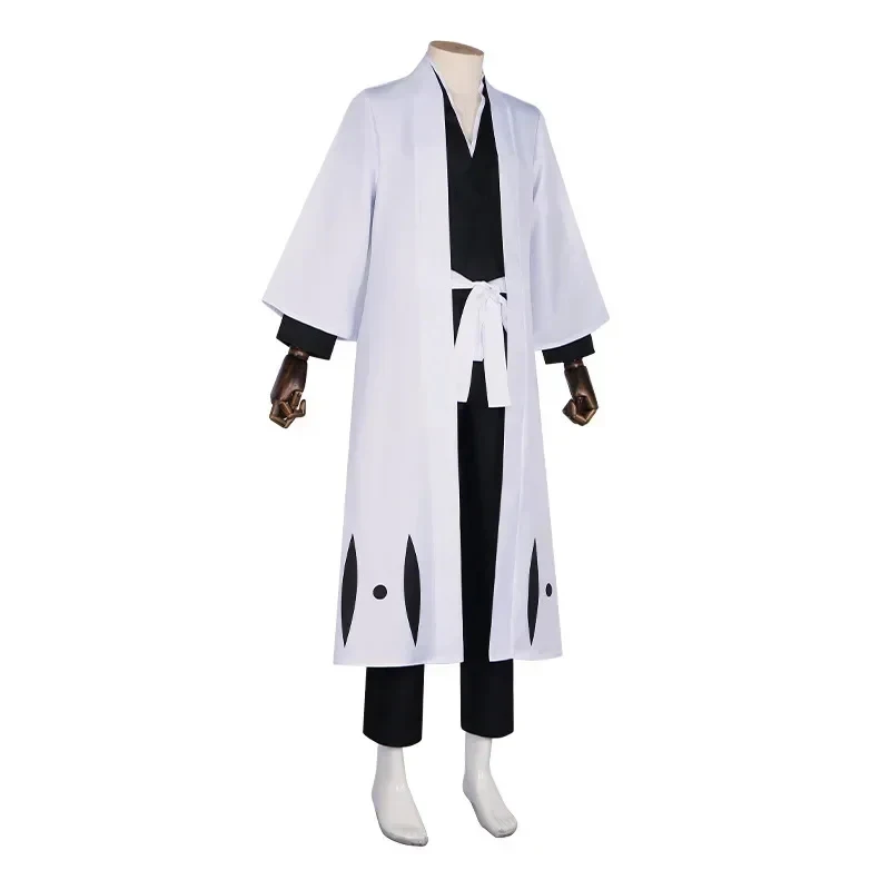 

♥Halloween Cosplay Costume Anime Bleach Aizen Sousuke Thousand Year Blood War 5th Division Captain Kimono New 2026 Topspeed Cos