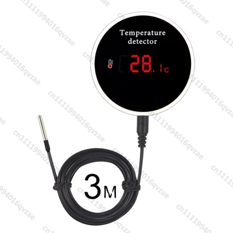 

Smart Home Wifi Temperature Sensor 3 Meters Digital Smart Life Thermometer Pool Alarm Remote Monitoring