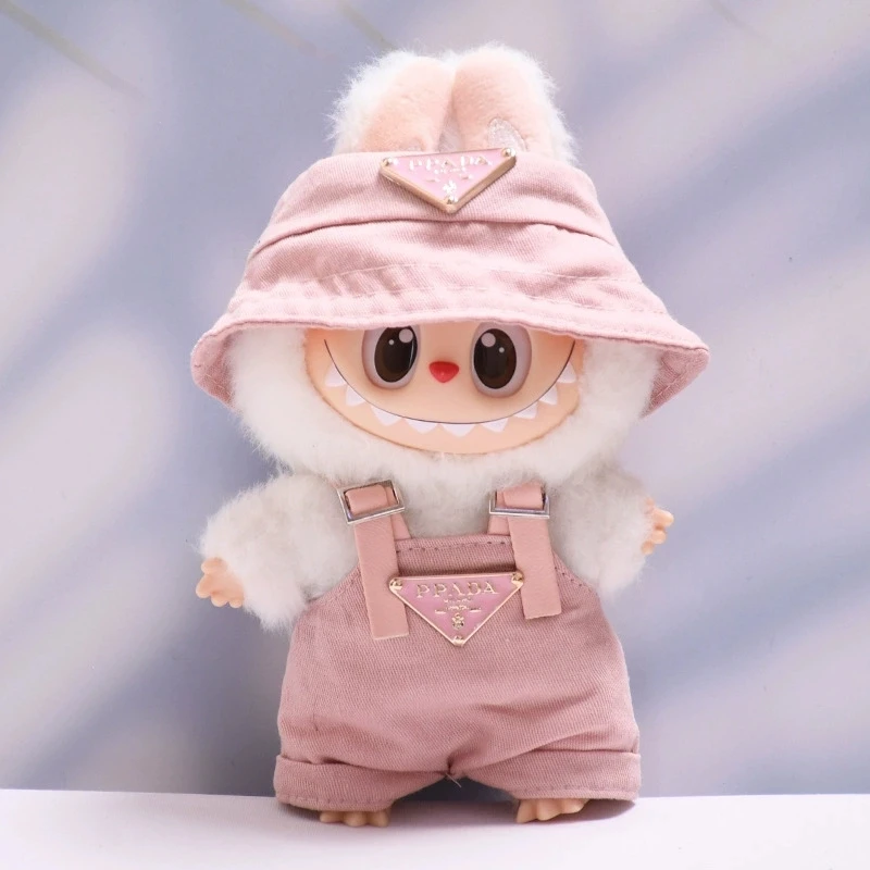 

New Clothes are suitable for LABUBUBU, LABUBUBU, baby clothes, 17cm pendants, plush toys, fashion clothes, suits and skirts