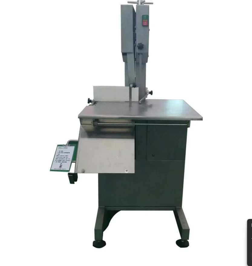 Stainless steel vertical industrial meat and bone cutting machine