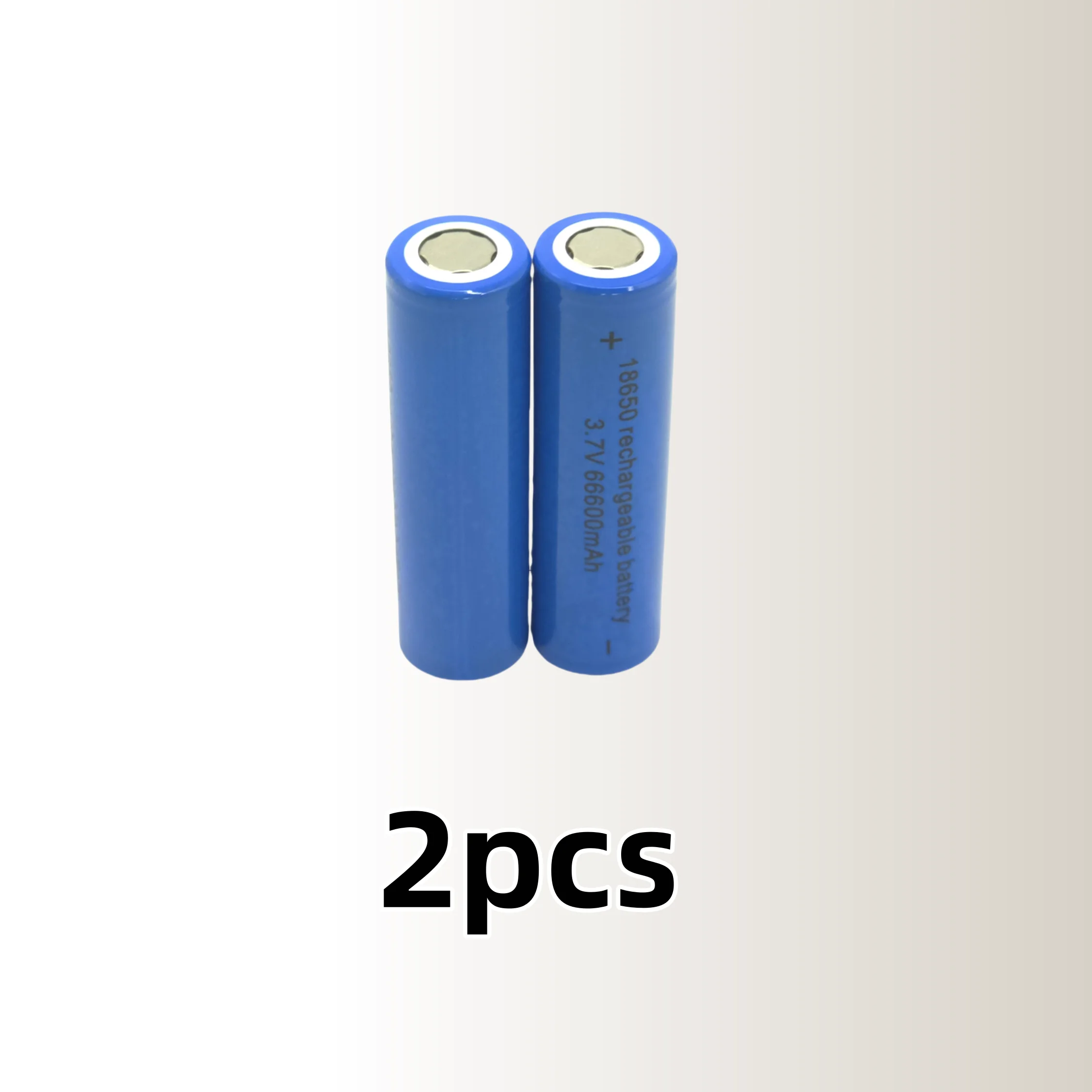 3,7 V 18650 oplaadbare batterij 66600 mAh – speciaal voor verlichtingsapparatuur met hoge intensiteit, ondersteunt hoogwaardige ontlading